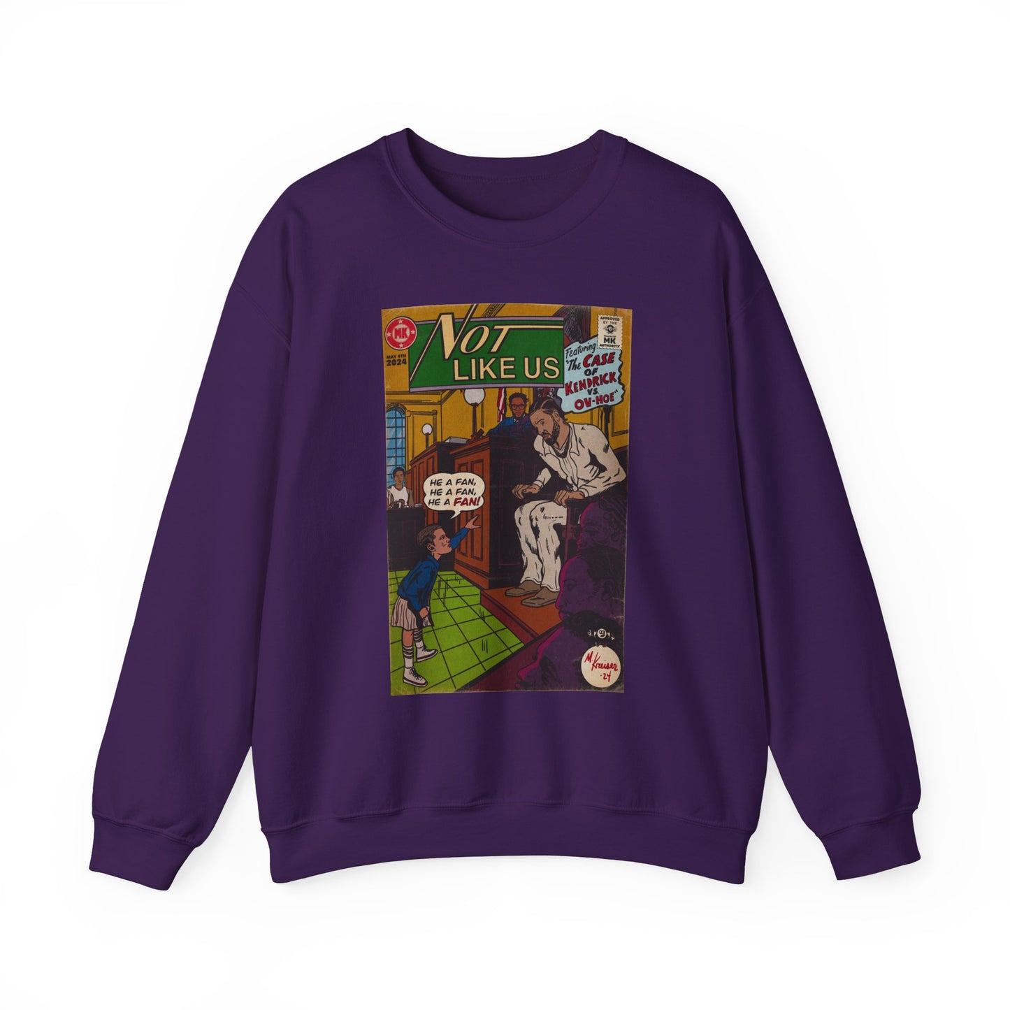 Not Like Us - Unisex Heavy Blend™ Crewneck Sweatshirt