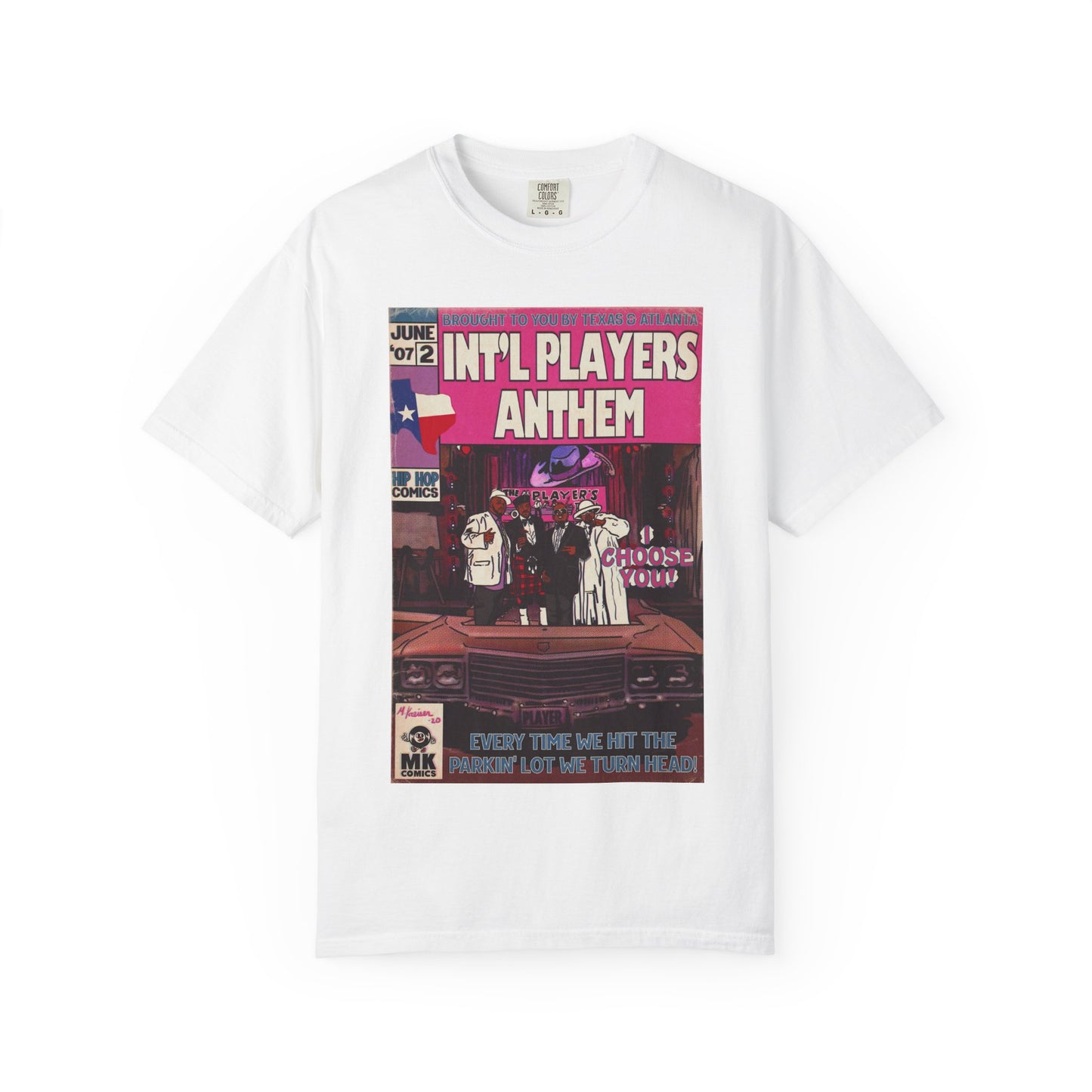 Int’l Players Anthem - Unisex Comfort Colors T-shirt