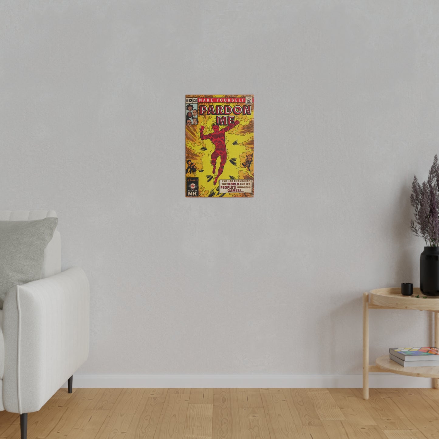 Incubus - Pardon Me - Matte Canvas, Stretched, 0.75"
