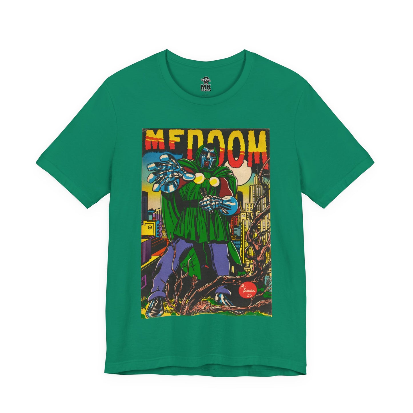 DOOM - Comic Book Art - Unisex Jersey T-Shirt