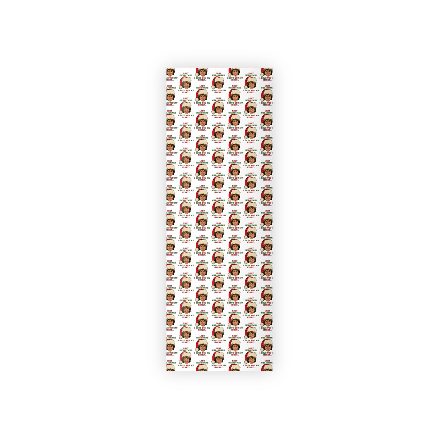 WHAM - Last Christmas- George Michael- Gift Wrapping Paper Rolls, 1pc