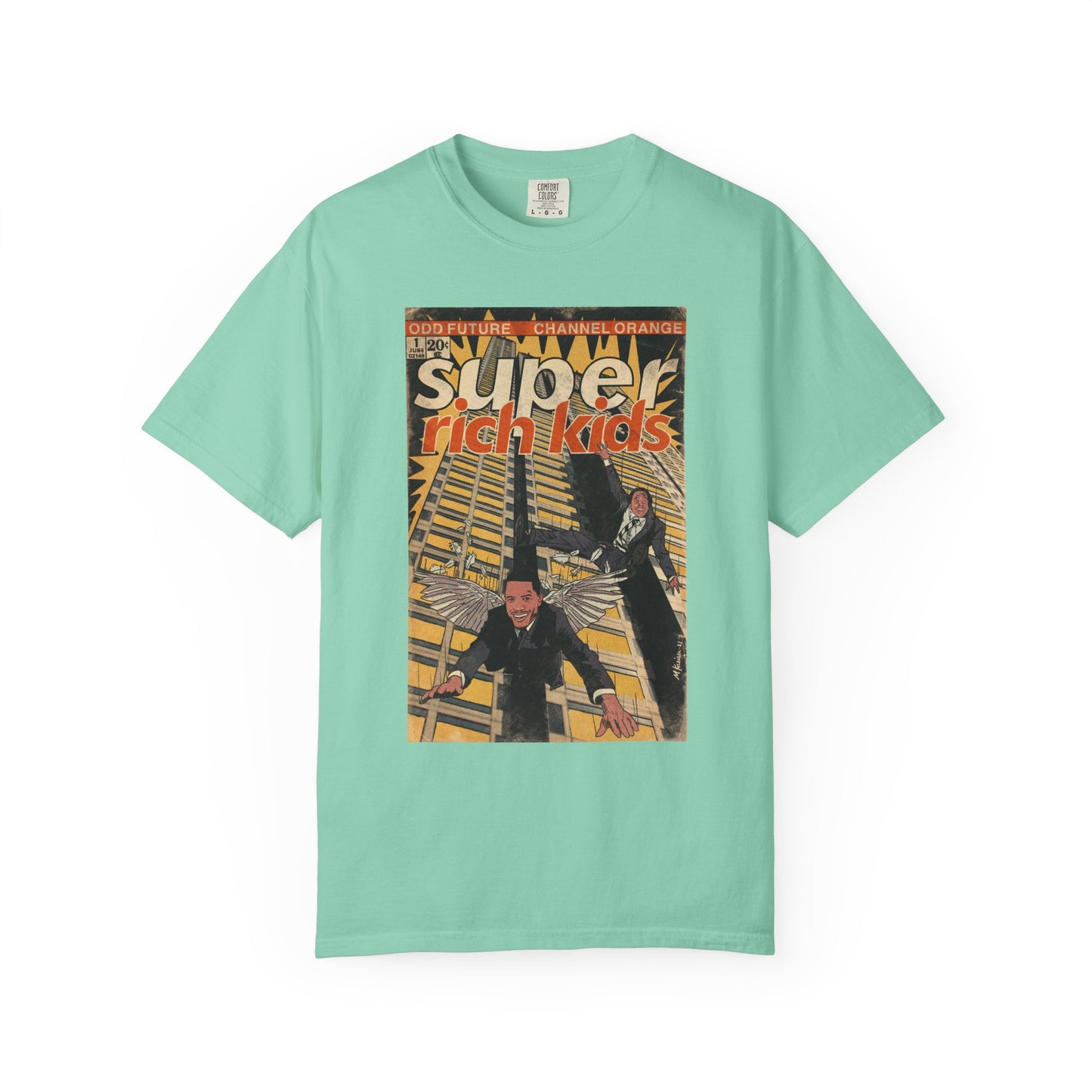 Frank Ocean & Earl Sweatshirt - Super Rich Kids - Unisex Comfort Colors T-shirt