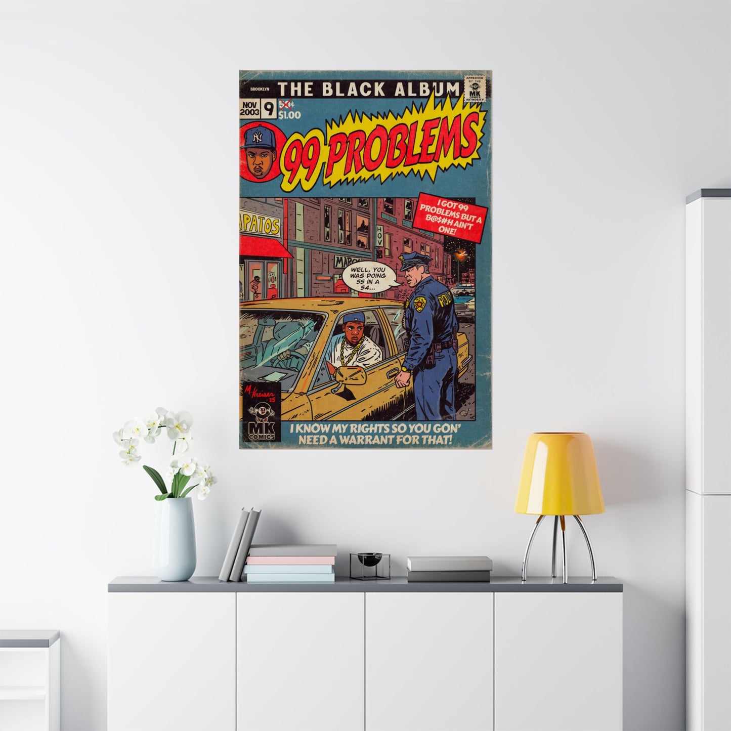 99 Problems - Matte Vertical Posters