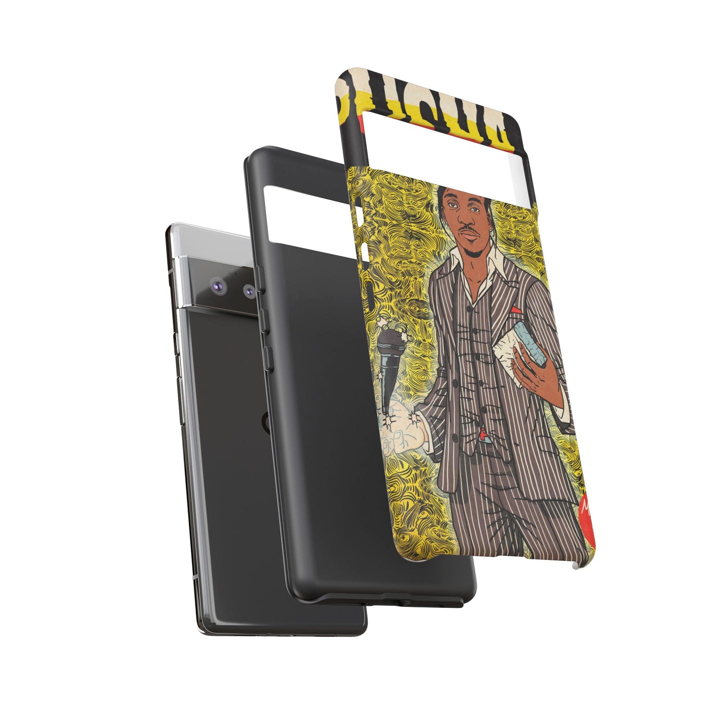 Pusha T - Comic Book Art - Tough Phone Cases