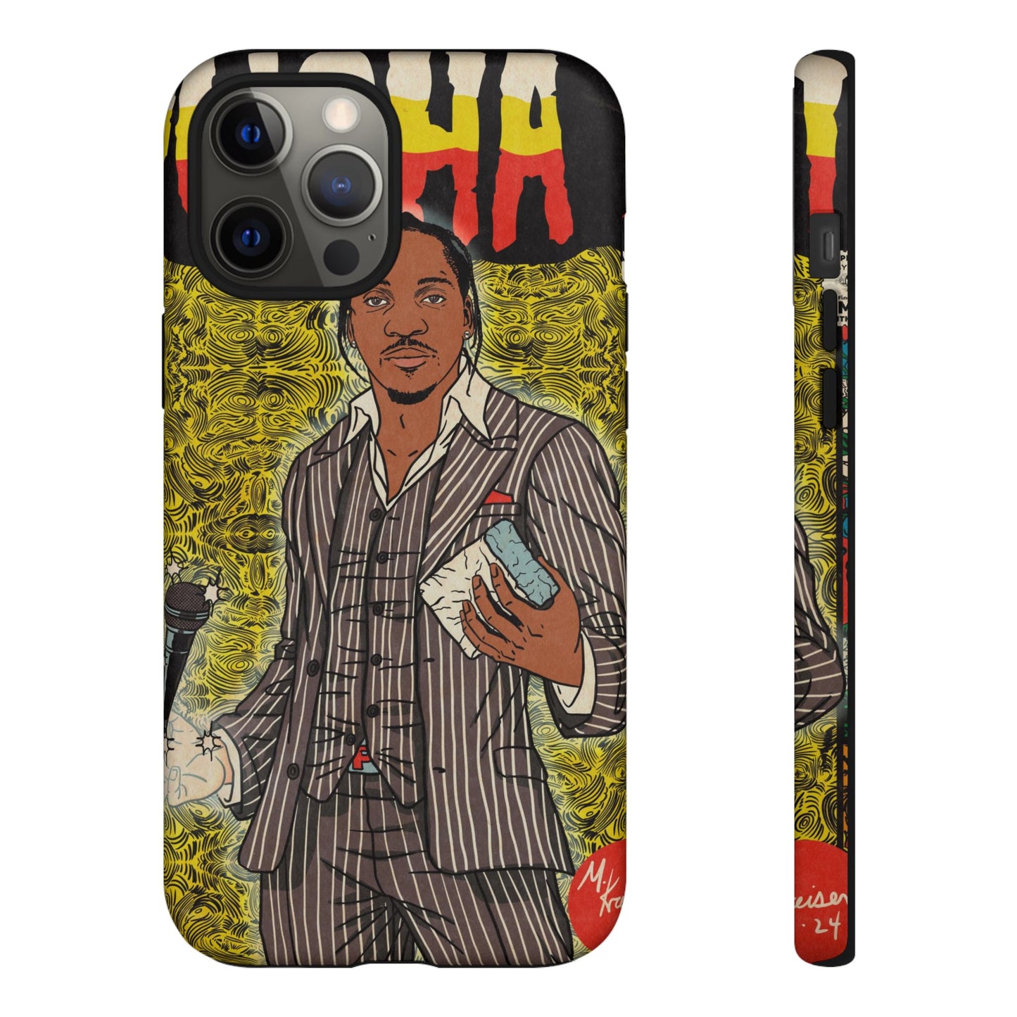 Pusha T - Comic Book Art - Tough Phone Cases