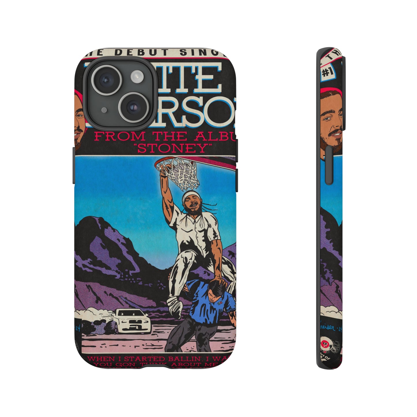 Post Malone - White Iverson - Tough Phone Cases