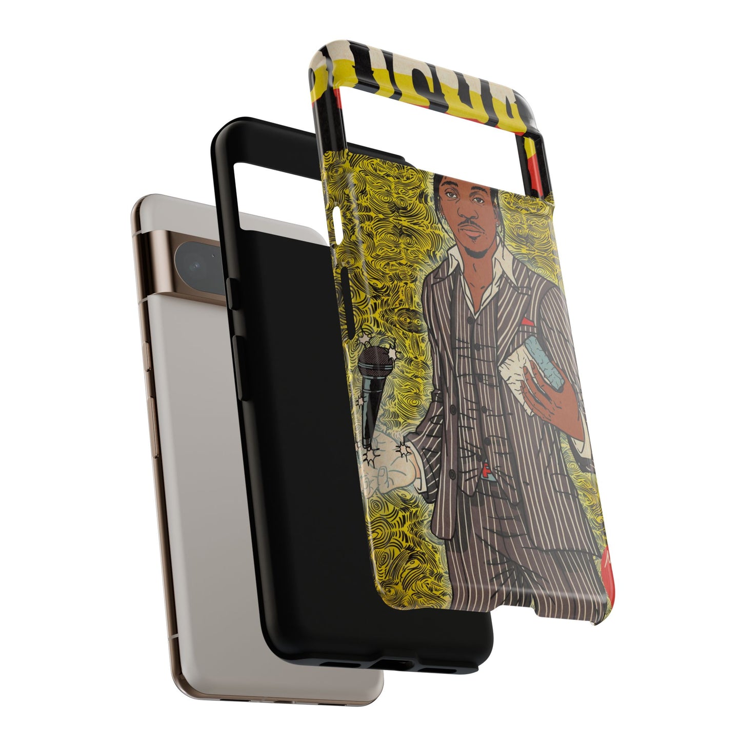 Pusha T - Comic Book Art - Tough Phone Cases