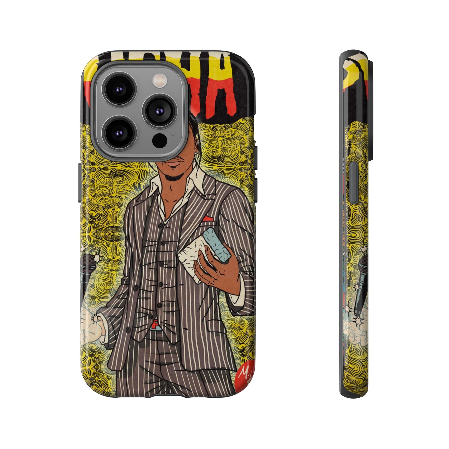 Pusha T - Comic Book Art - Tough Phone Cases