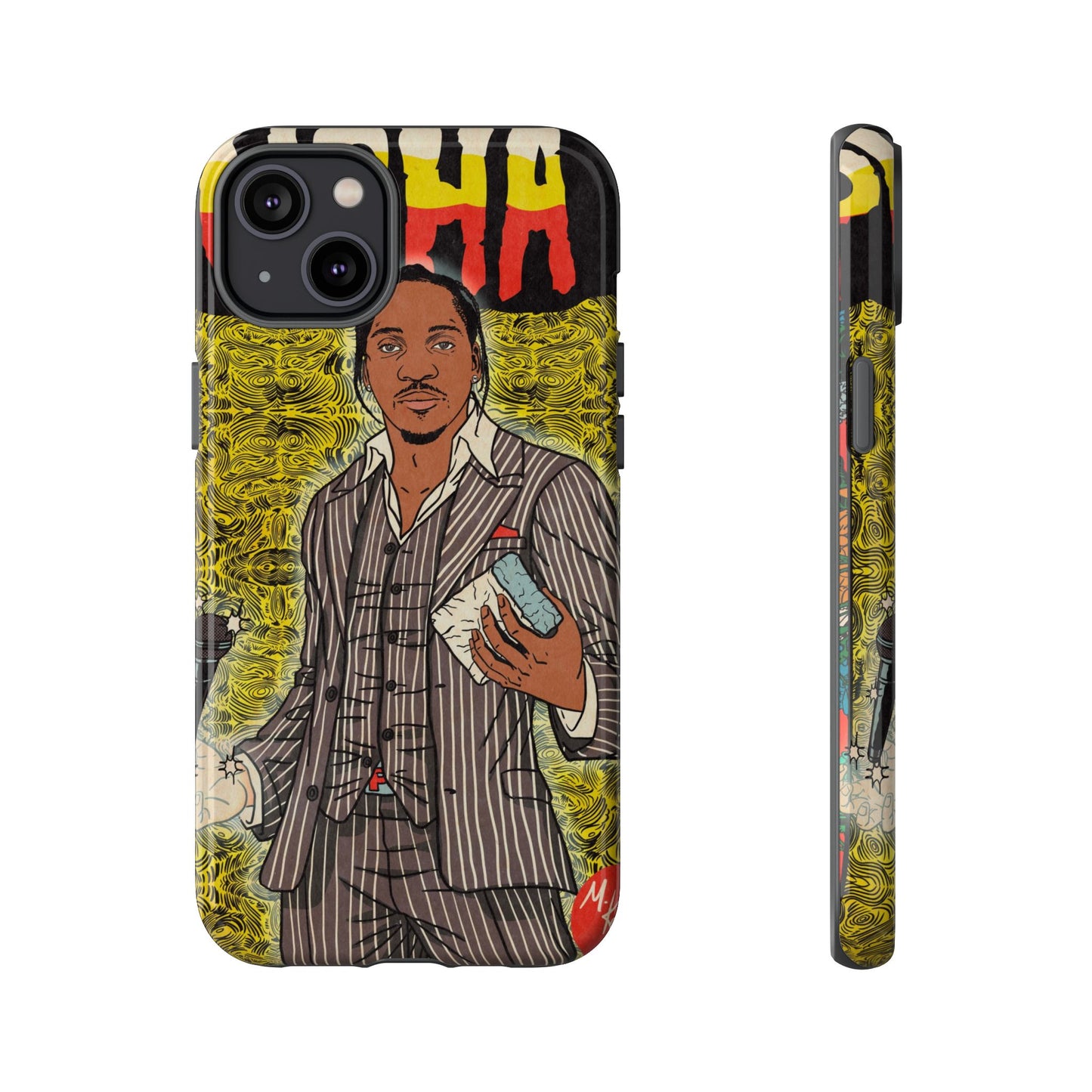 Pusha T - Comic Book Art - Tough Phone Cases