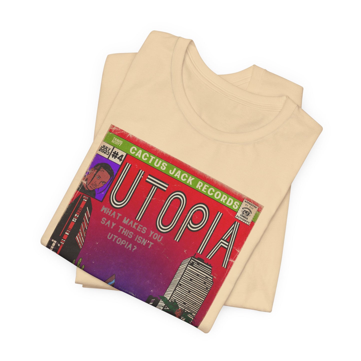 Travis Scott - Utopia - Unisex Jersey Short Sleeve Tee