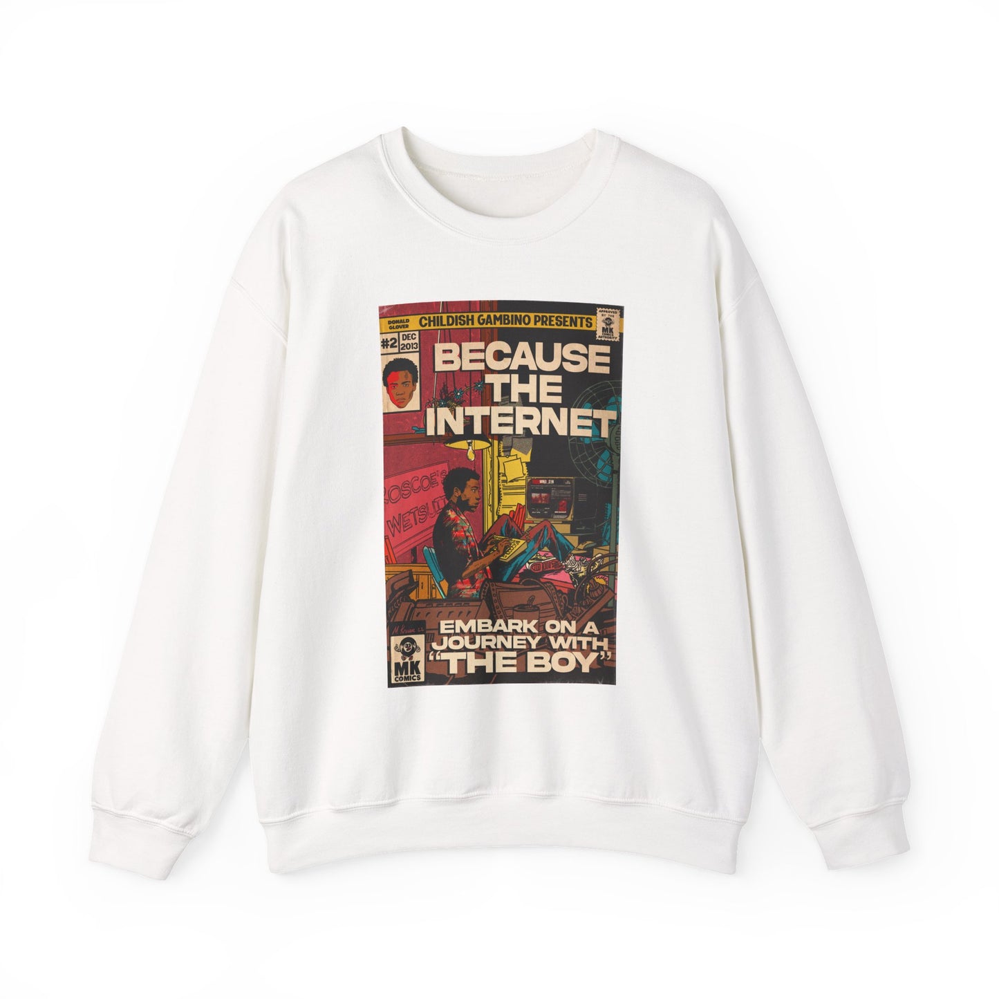 Because The Internet - Unisex Heavy Blend™ Crewneck Sweatshirt