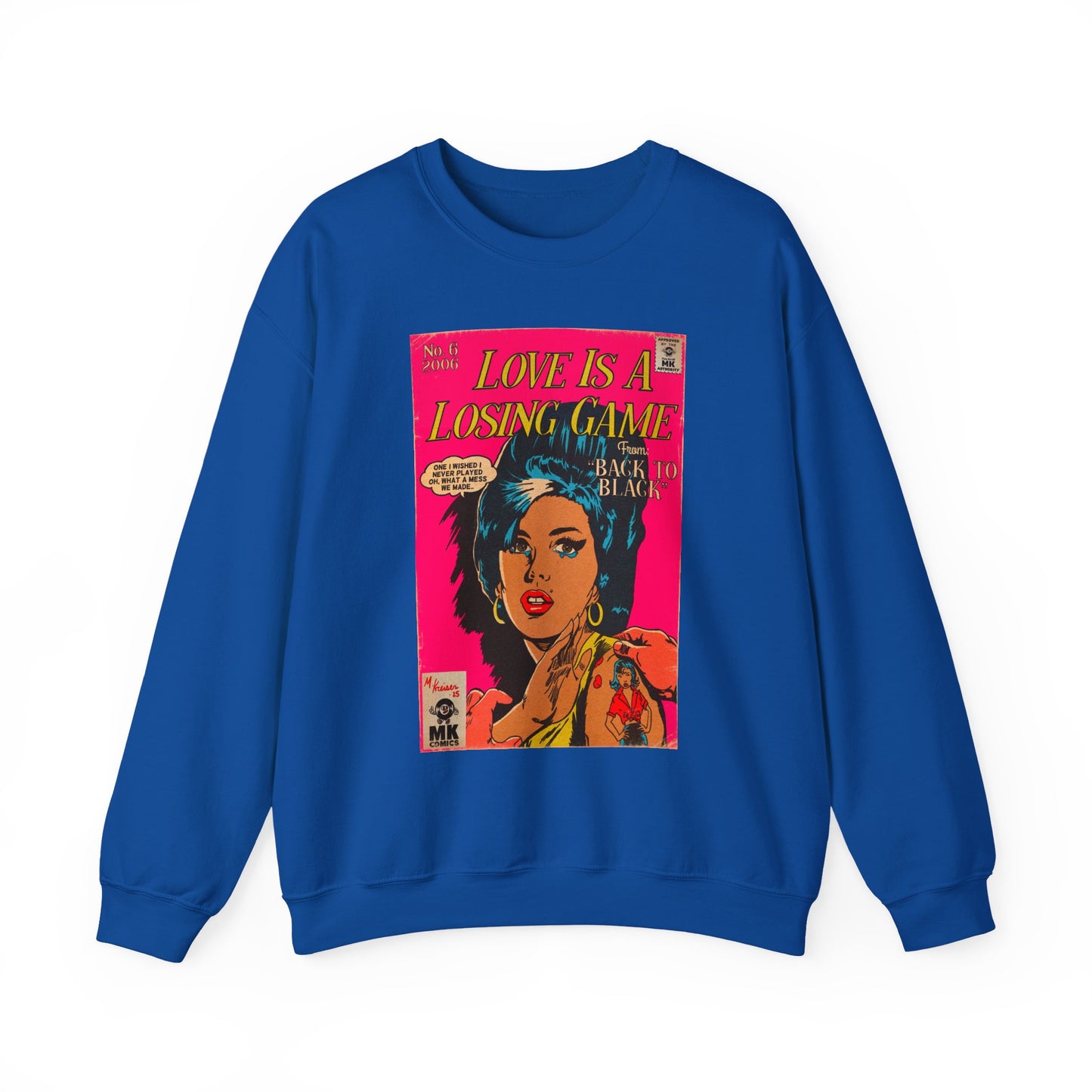 Love Is A Losing Game - Unisex Heavy Blend™ Crewneck Sweatshirt