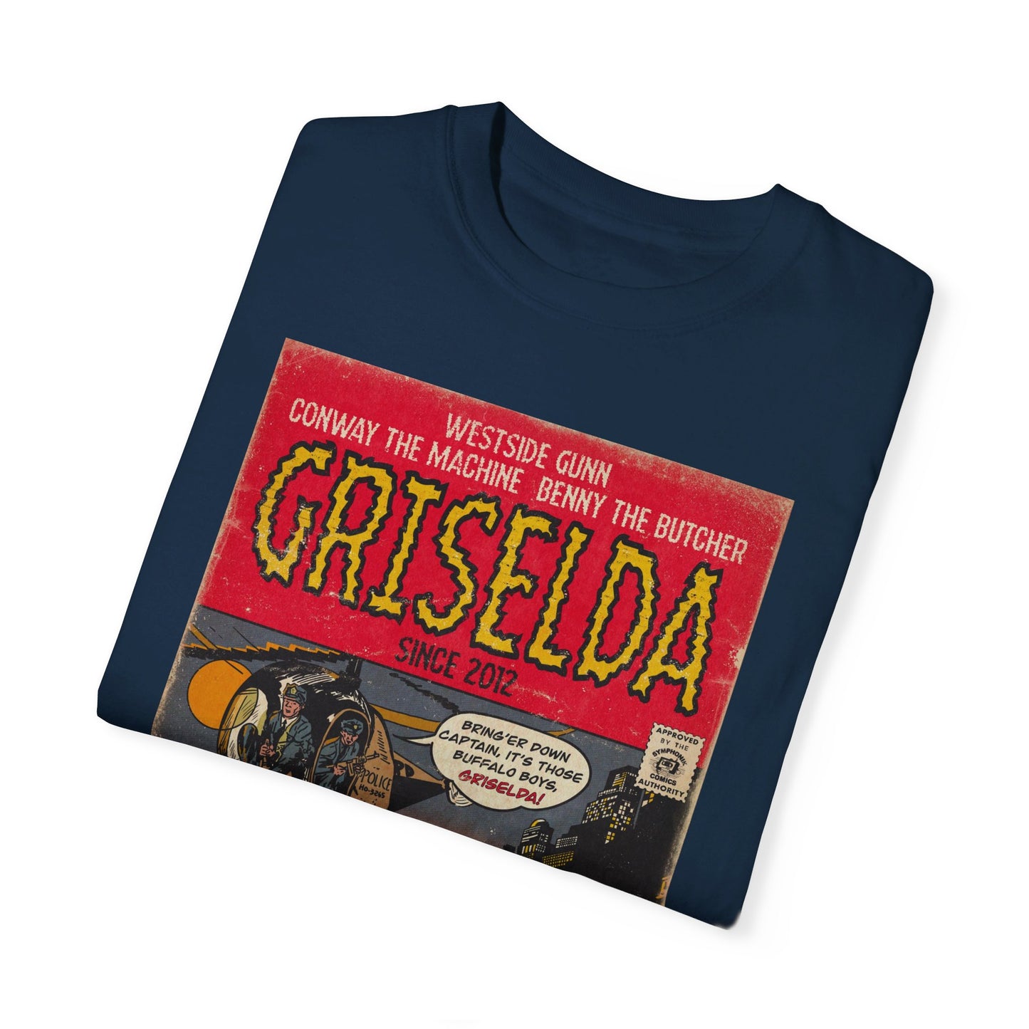 Griselda - Comic Book Art - Unisex Garment-Dyed T-shirt