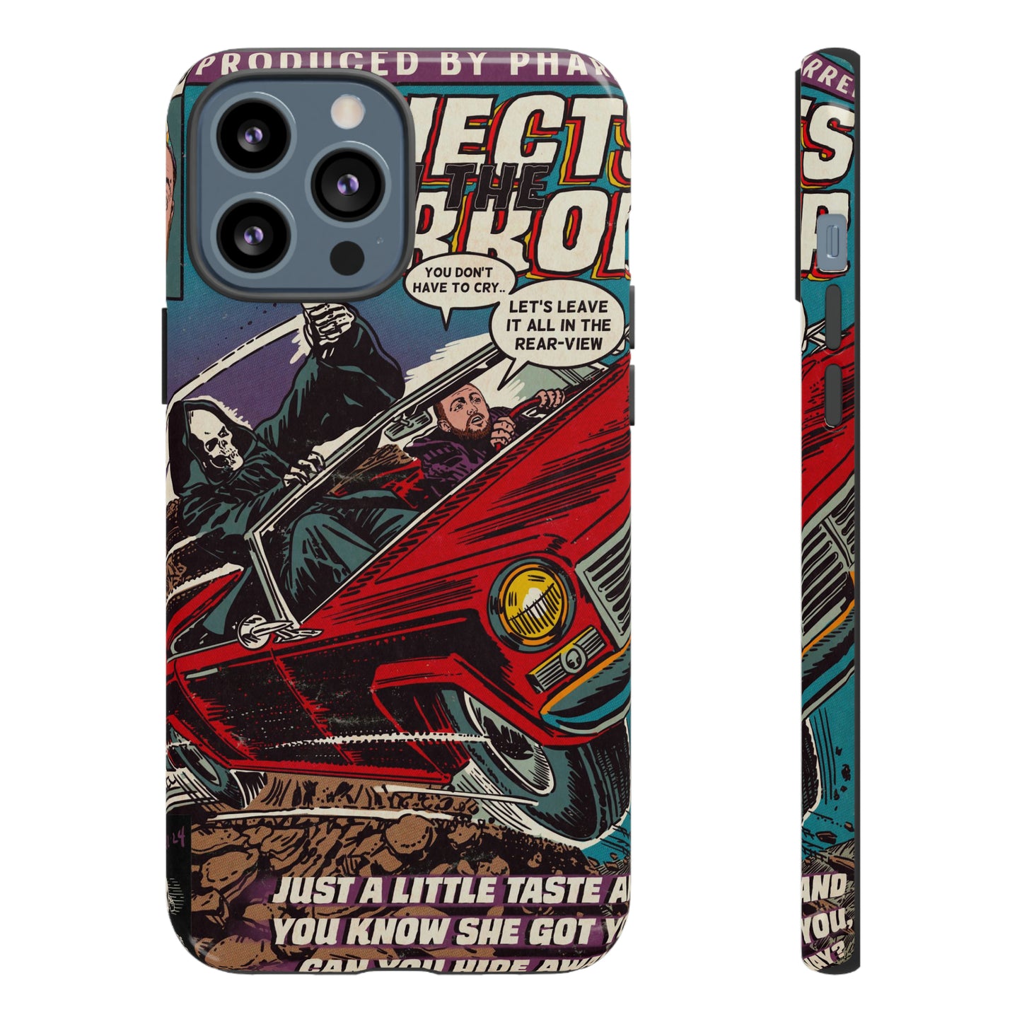 Objects in the Mirror - Tough Phone Cases