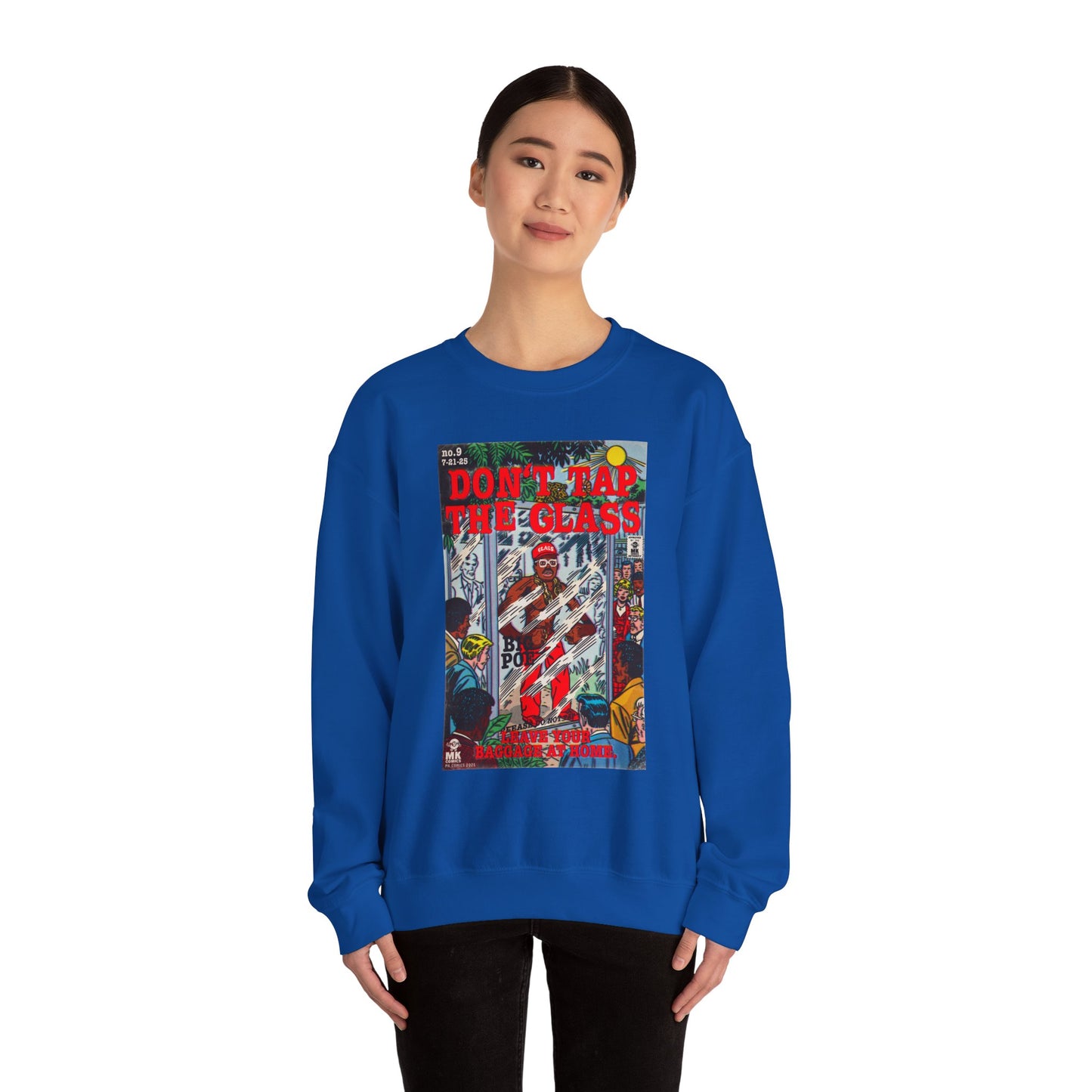Don't Tap The Glass - Unisex Heavy Blend™ Crewneck Sweatshirt