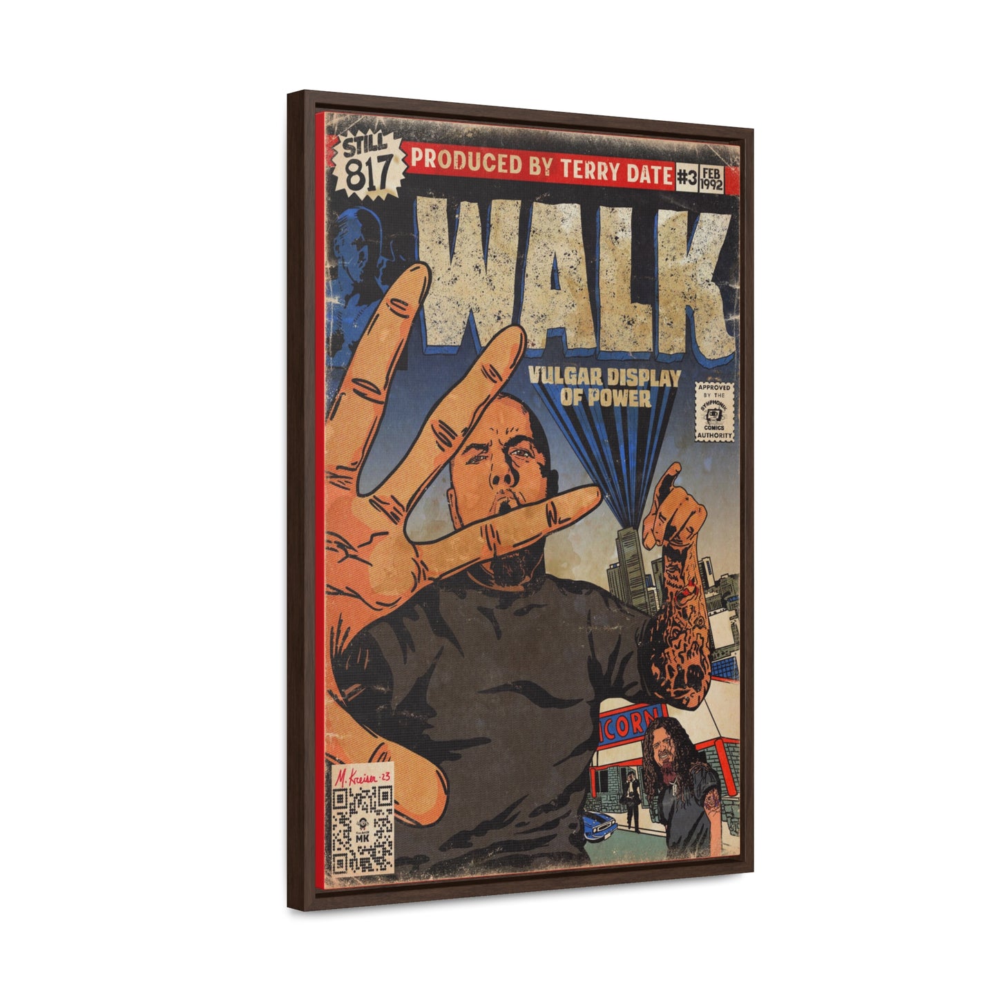 Pantera - Walk - Gallery Canvas Wraps, Vertical Frame