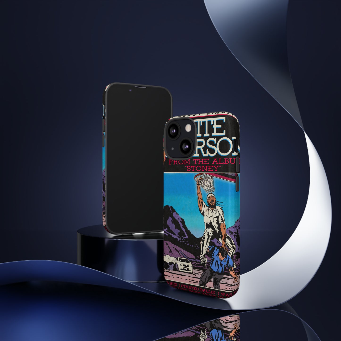 Post Malone - White Iverson - Tough Phone Cases