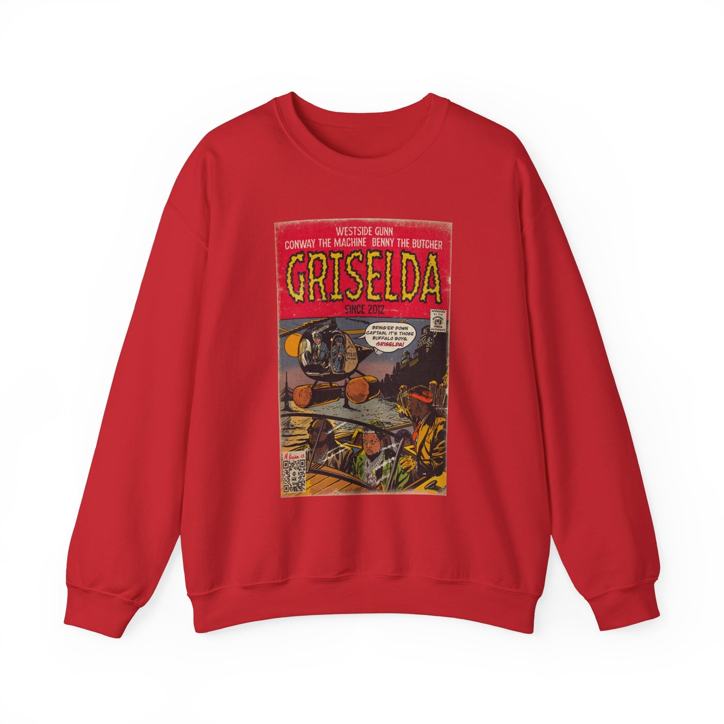 Griselda - Comic Book Art - Unisex Heavy Blend™ Crewneck Sweatshirt