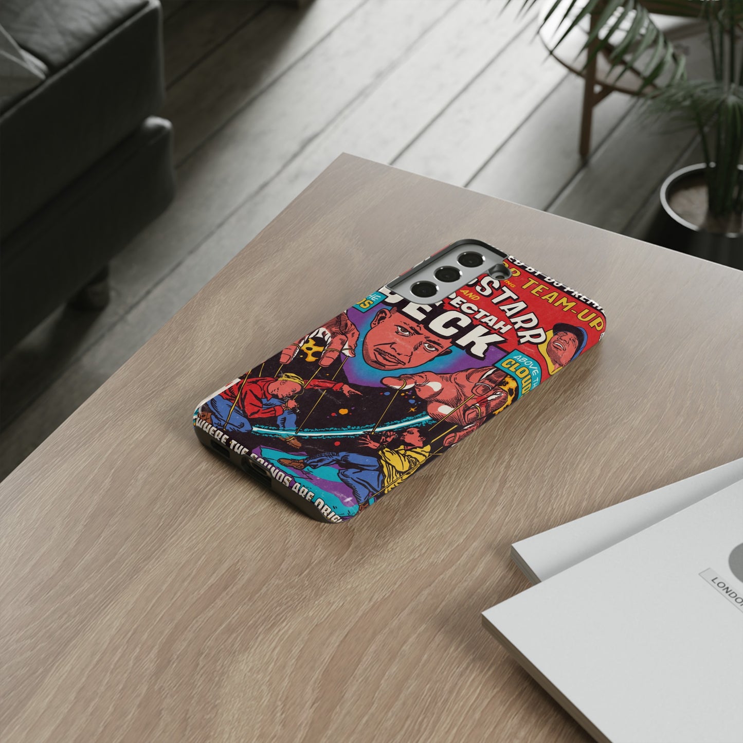 Gang Starr & Inspectah Deck - Above The Clouds - Tough Phone Cases