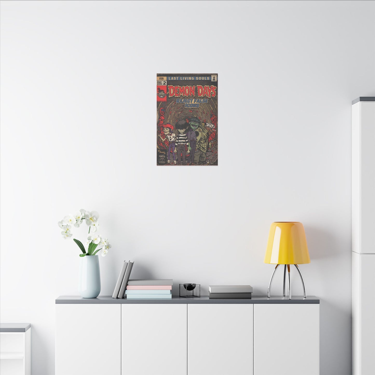 Demon Days - Matte Canvas, Stretched, 0.75" (Multi-Size)