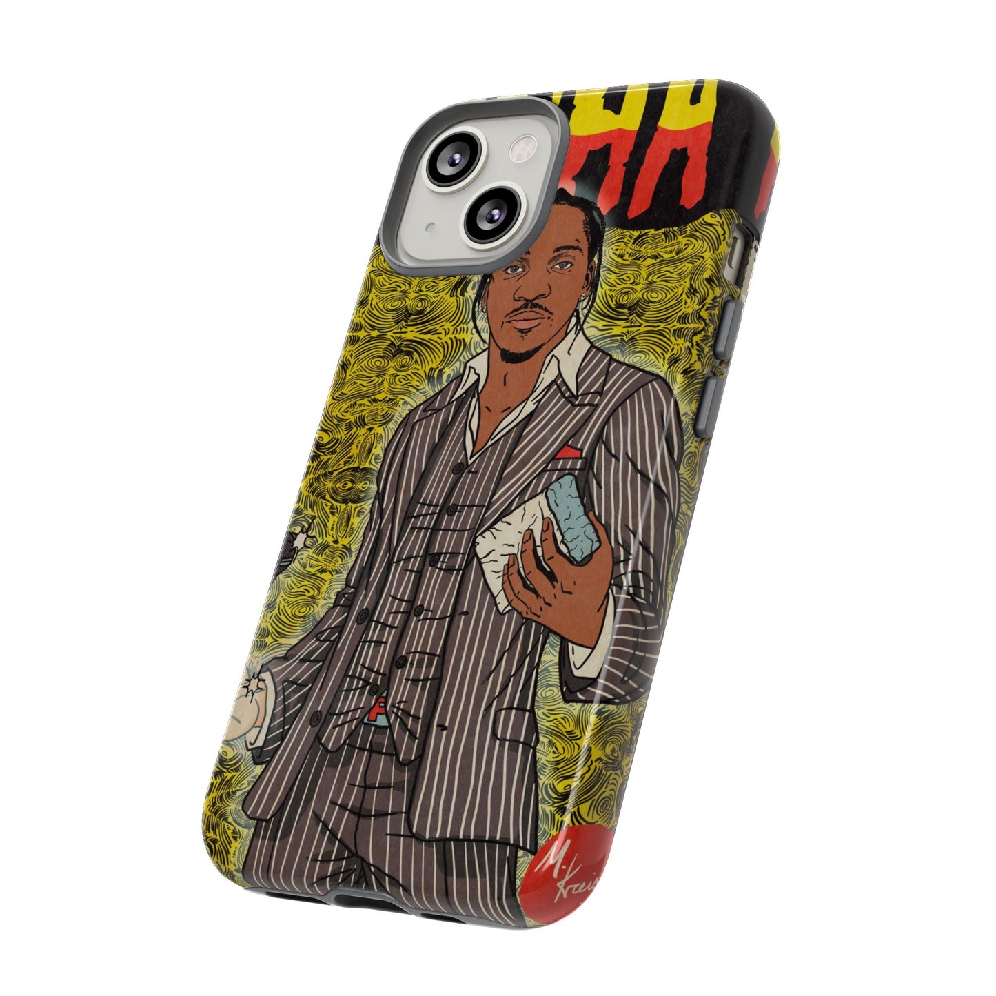 Pusha T - Comic Book Art - Tough Phone Cases
