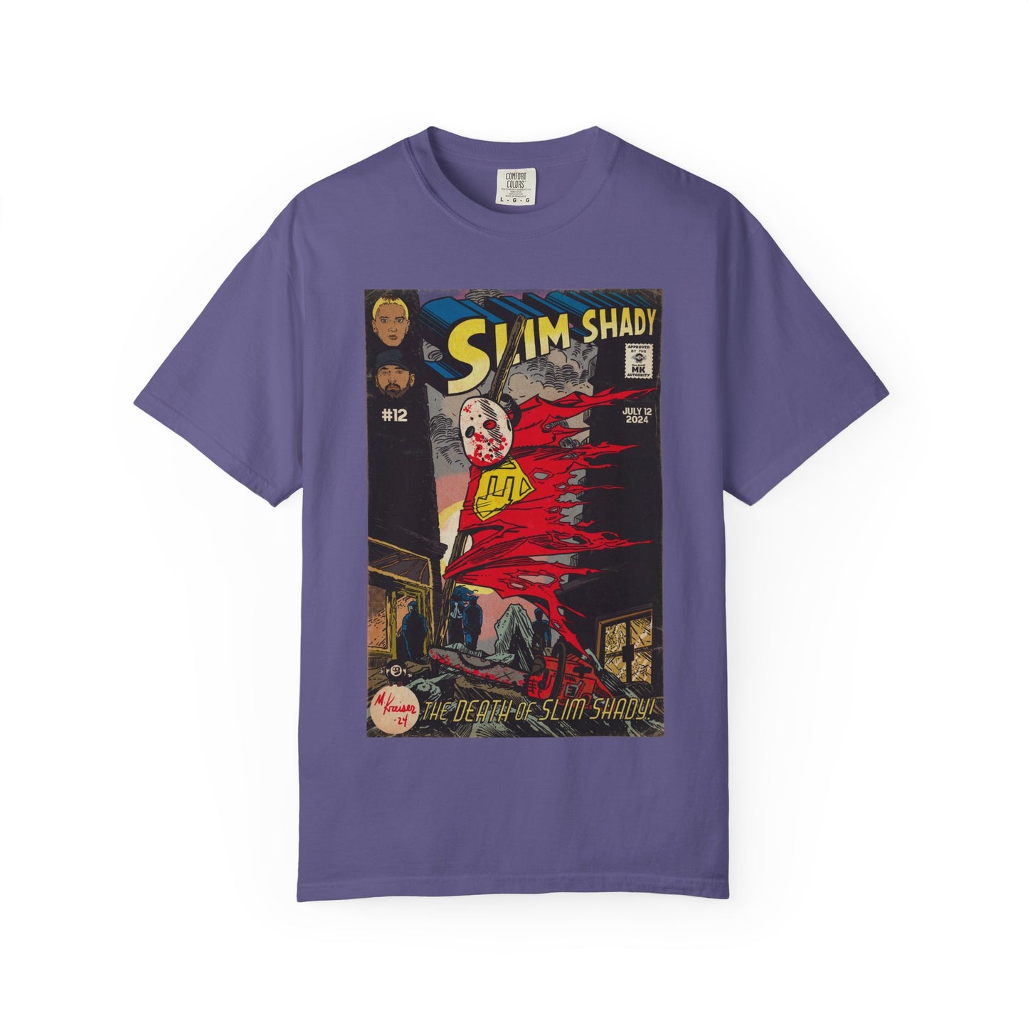 Eminem - Death of Slim Shady - Unisex Comfort Colors T-shirt