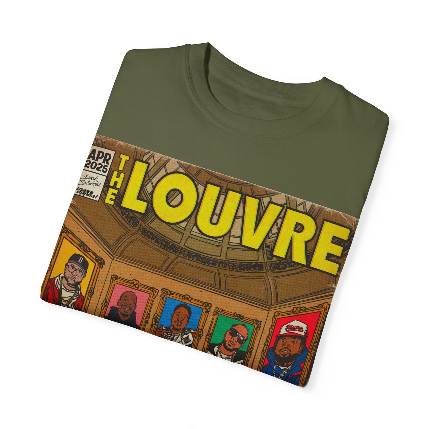The Louvre - Statik Selektah & MK Collab - Unisex Comfort Colors T-shirt