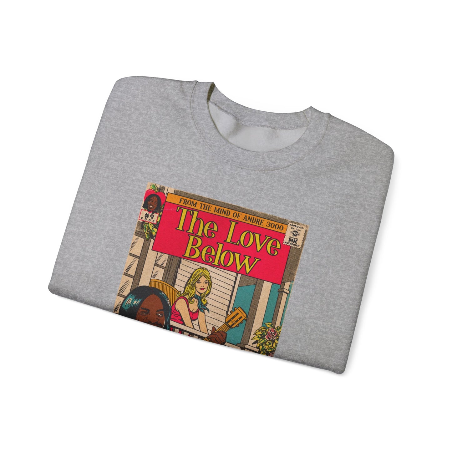 The Love Below - Unisex Heavy Blend™ Crewneck Sweatshirt