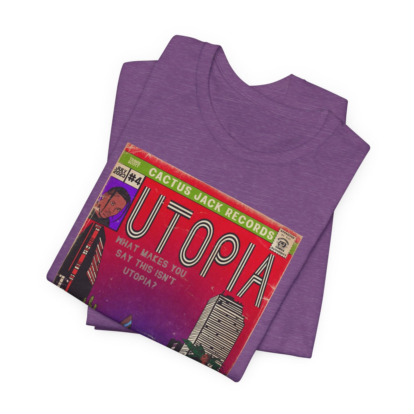 Travis Scott - Utopia - Unisex Jersey Short Sleeve Tee