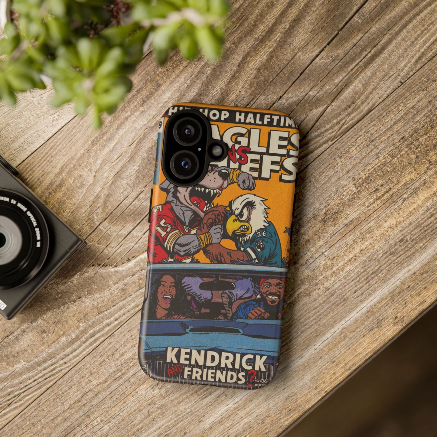 Kendrick & SZA - 2025 Halftime - Eagles vs Chiefs - Tough Phone Cases
