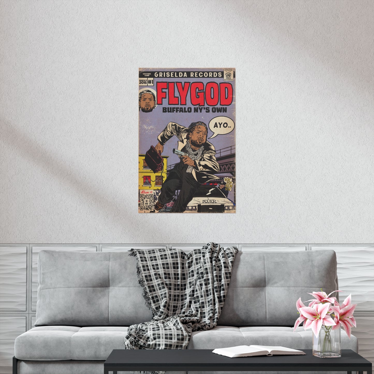 Westside Gunn - Flygod - Premium Matte Vertical Poster