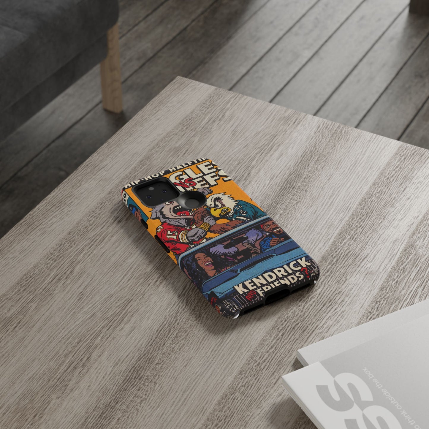 Kendrick & SZA - 2025 Halftime - Eagles vs Chiefs - Tough Phone Cases