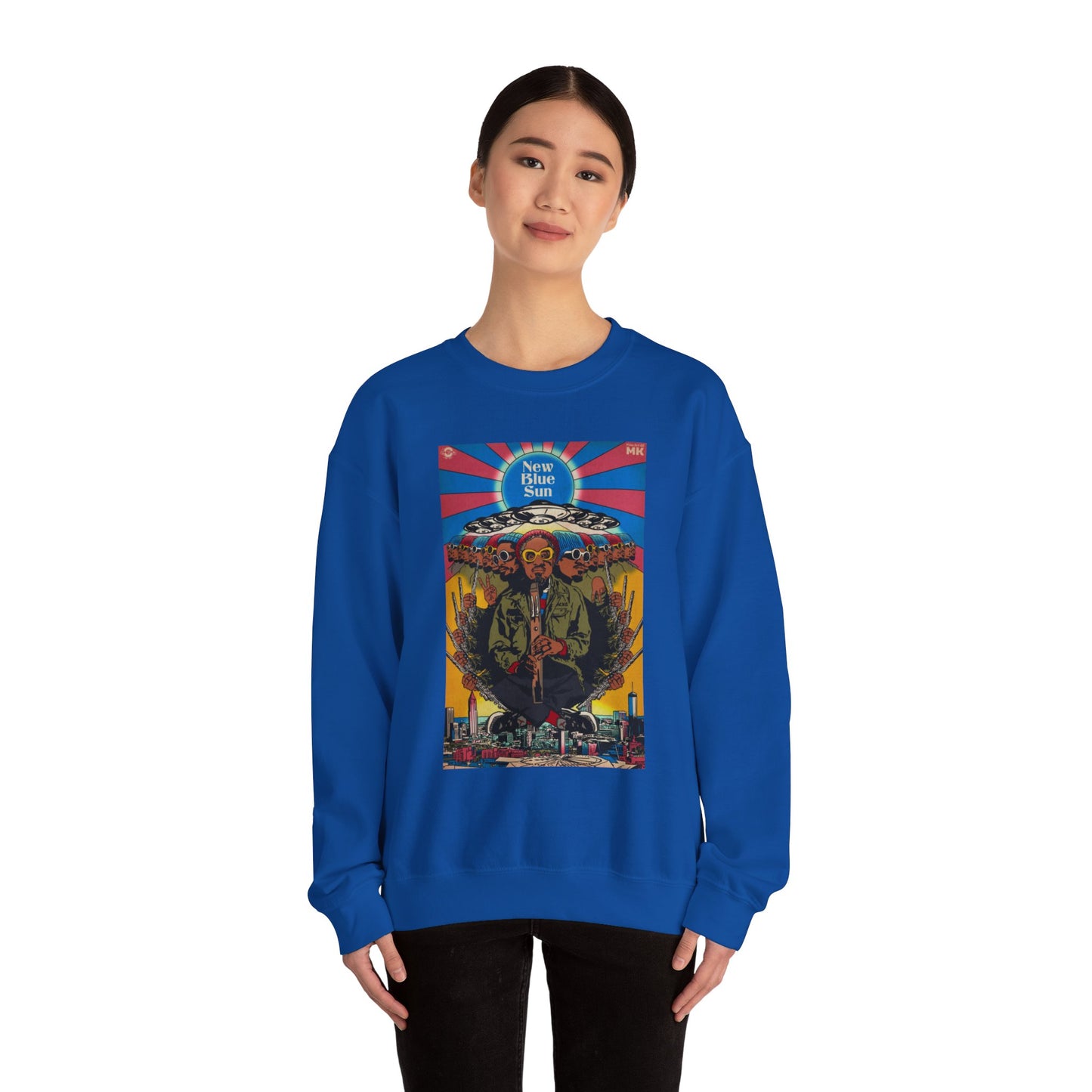 Andre 3000 - New Blue Sun - Unisex Heavy Blend™ Crewneck Sweatshirt