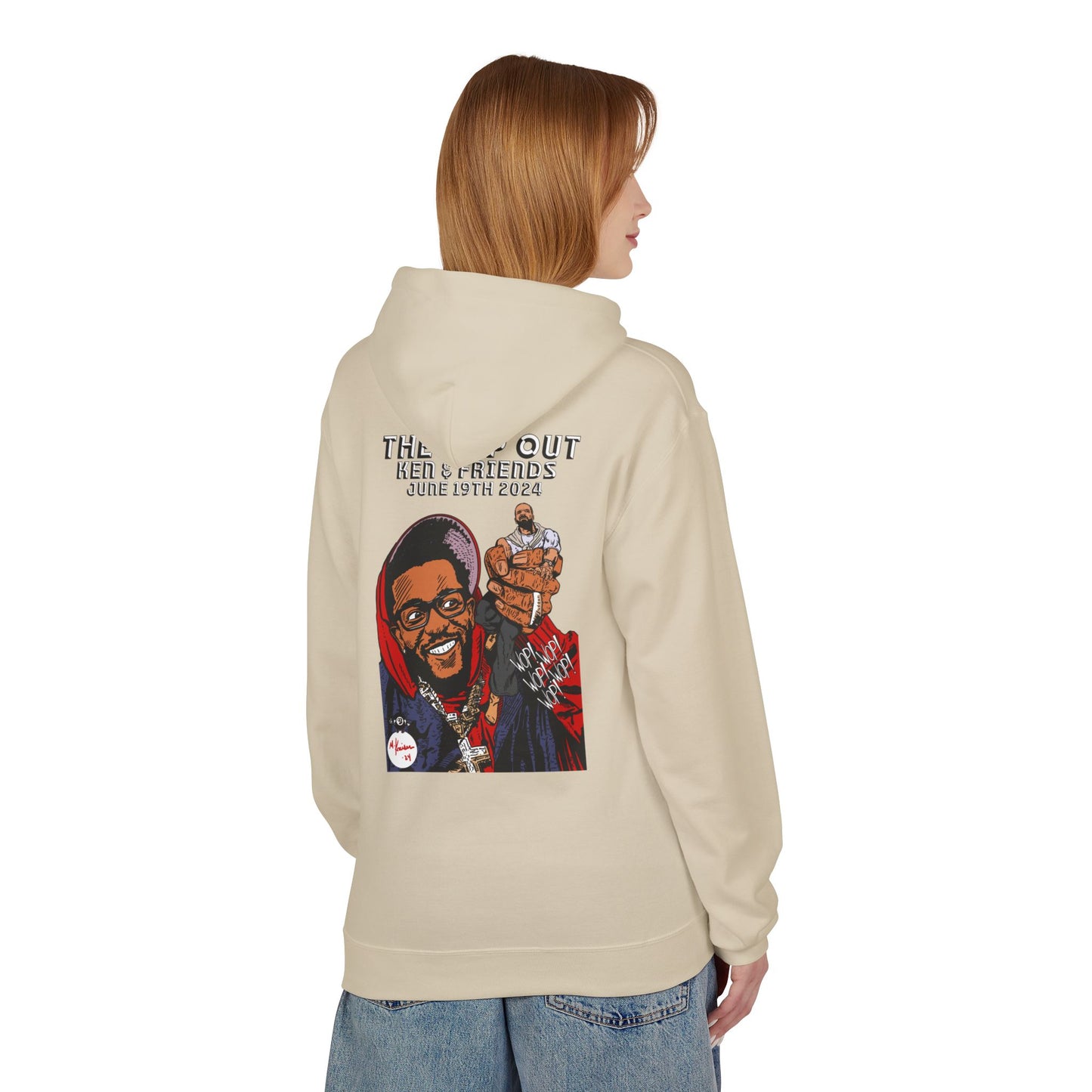 Kendrick Lamar - The Pop Out - Unisex Midweight Softstyle Fleece Hoodie