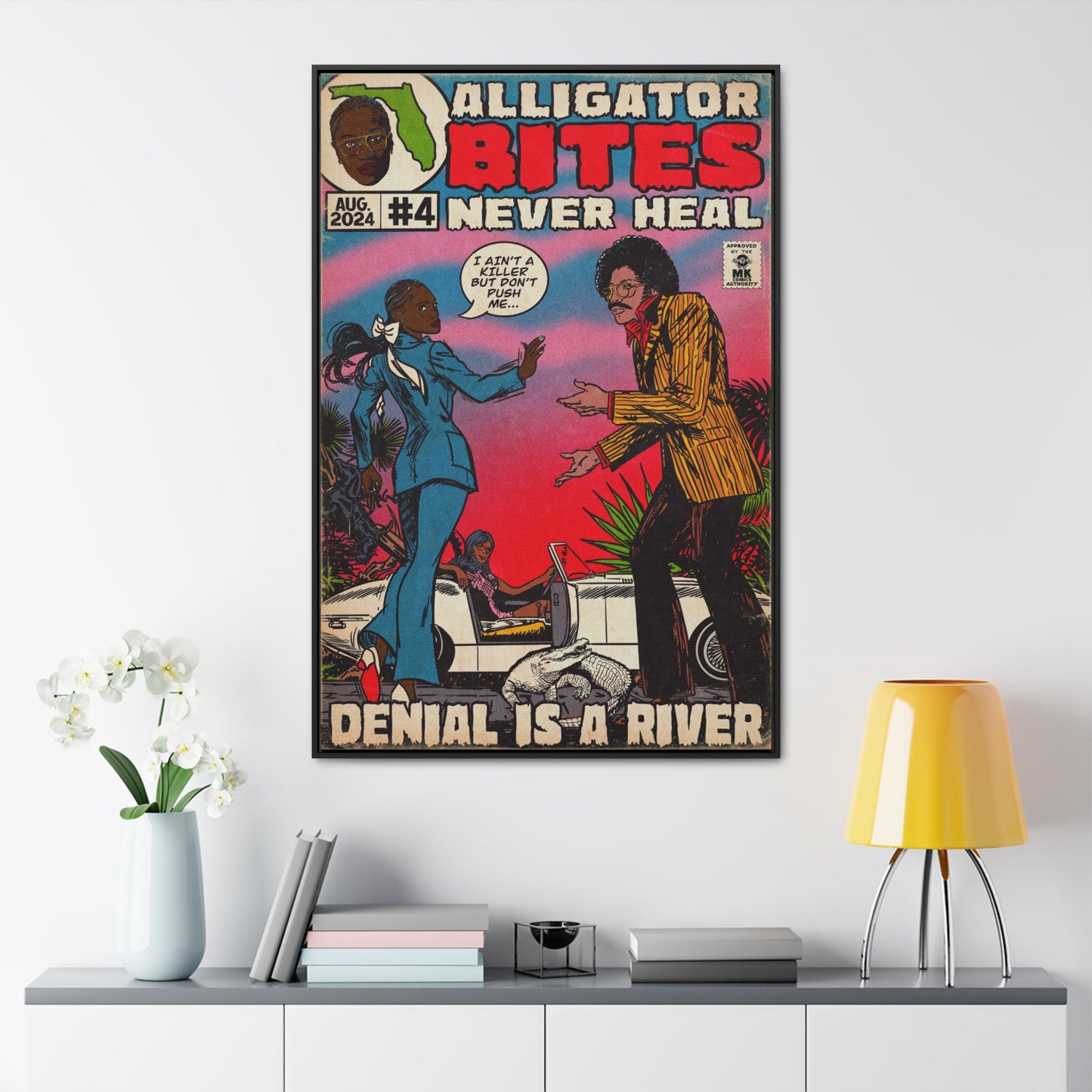 Doechii - Denial is a River - Alligator Bites - Gallery Canvas Wraps, Vertical Frame
