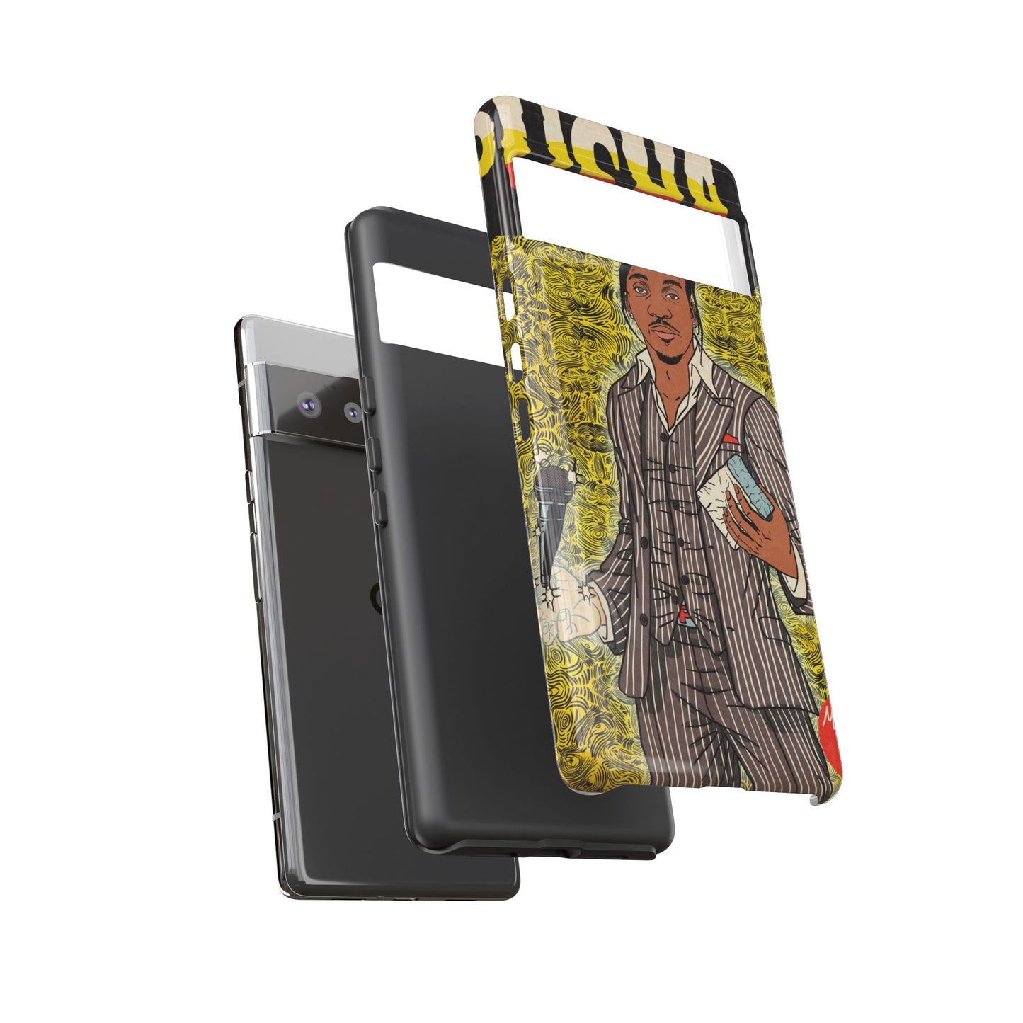 Pusha T - Comic Book Art - Tough Phone Cases