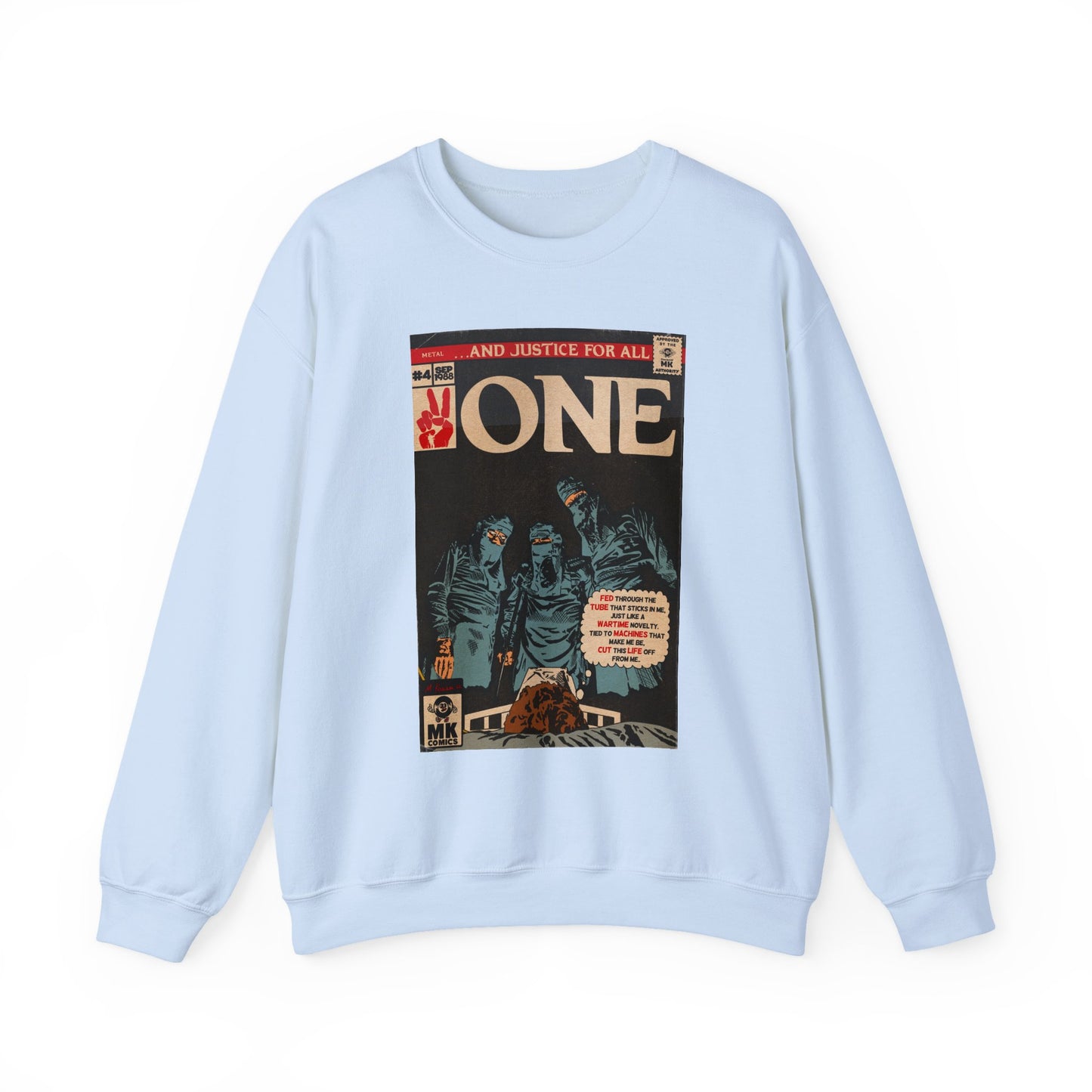 One - Comic Book Art - Unisex Heavy Blend™ Crewneck Sweatshirt
