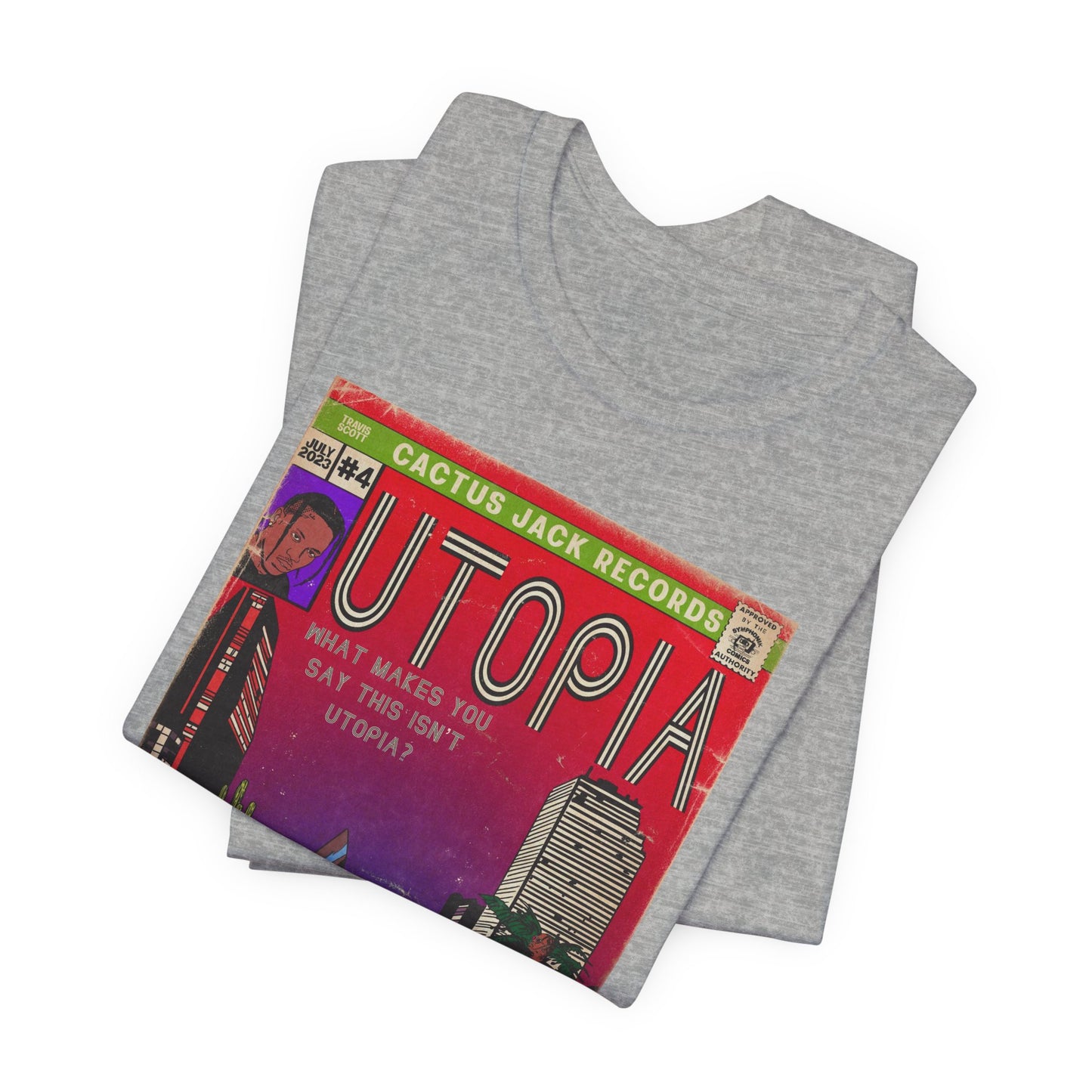 Travis Scott - Utopia - Unisex Jersey Short Sleeve Tee
