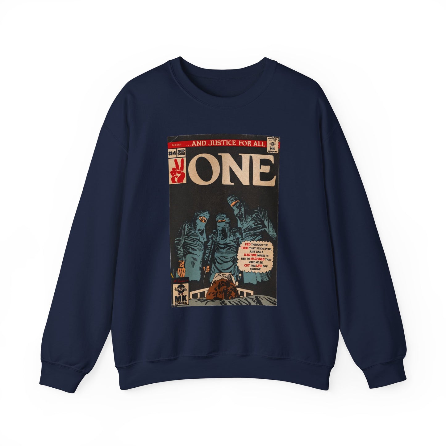One - Comic Book Art - Unisex Heavy Blend™ Crewneck Sweatshirt