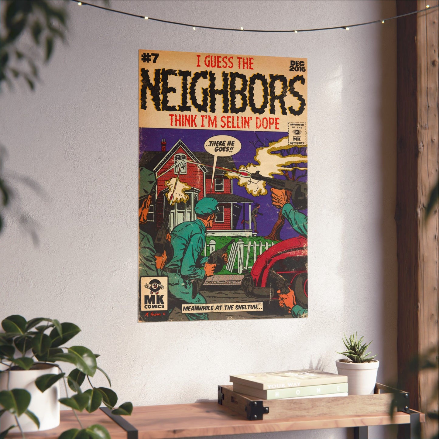 Neighbors - Vertical Matte Posters