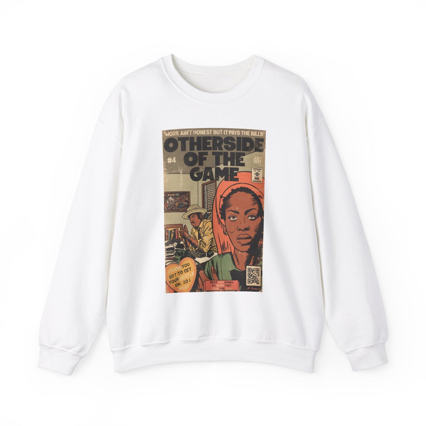 Erykah Badu - Otherside of the Game - Unisex Heavy Blend™ Crewneck Sweatshirt