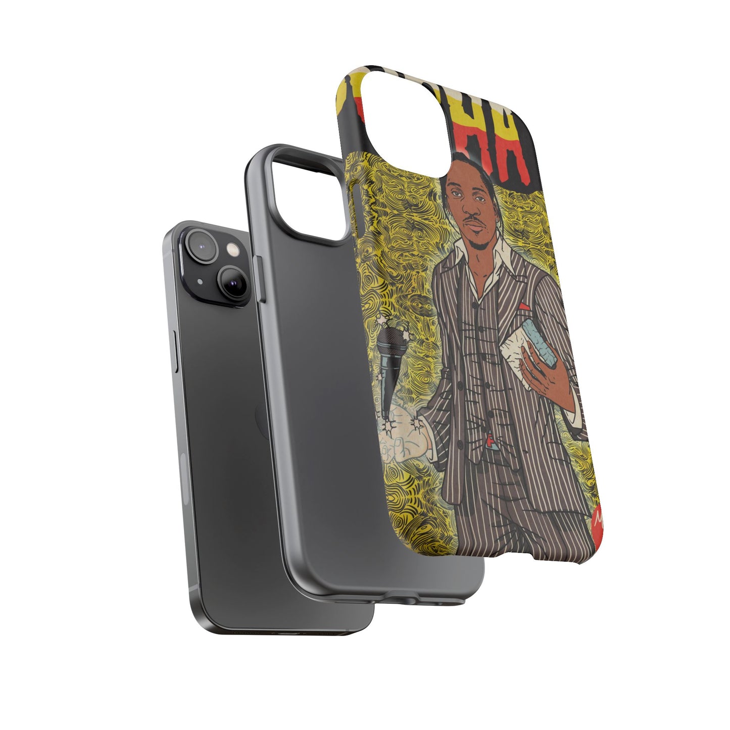 Pusha T - Comic Book Art - Tough Phone Cases