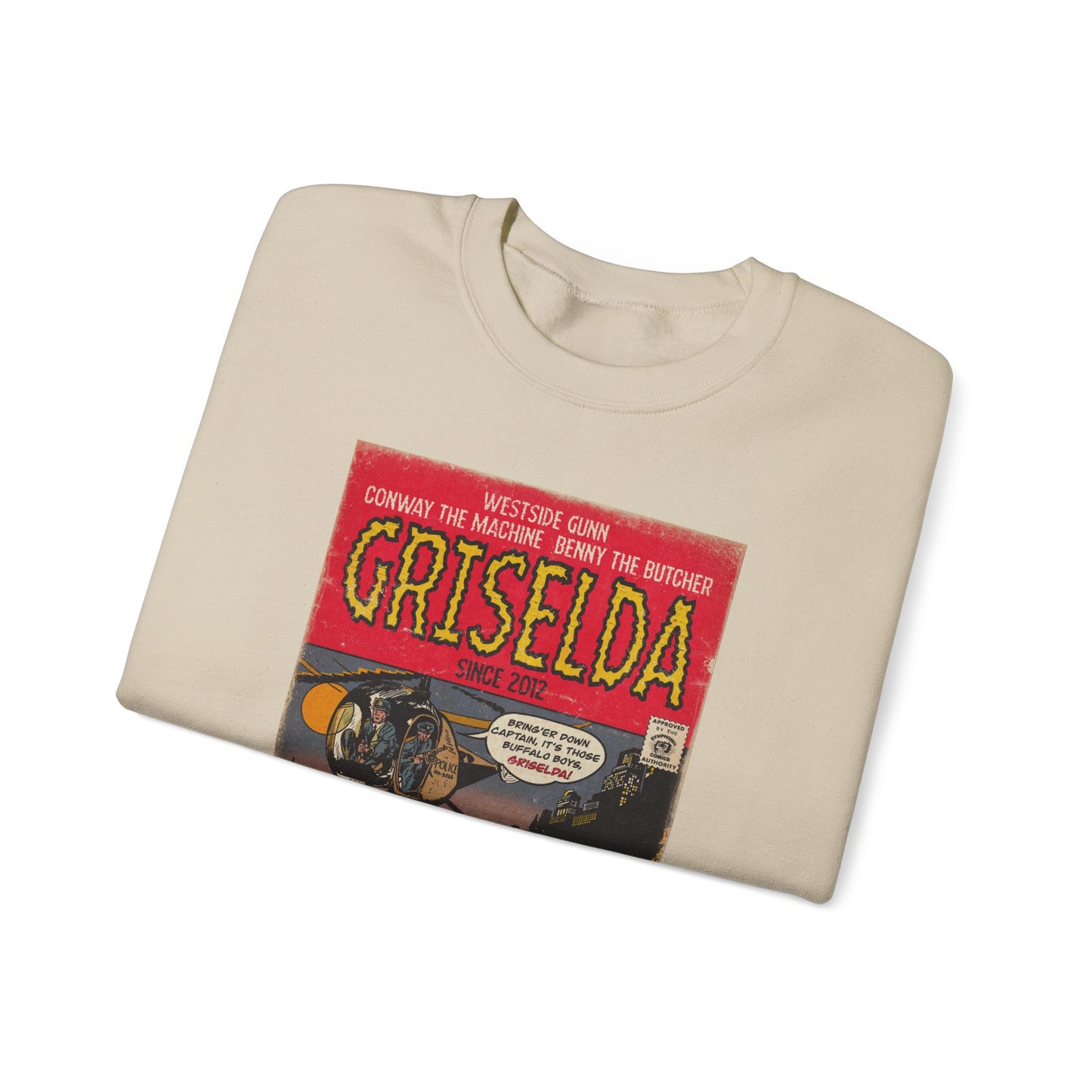 Griselda - Comic Book Art - Unisex Heavy Blend™ Crewneck Sweatshirt