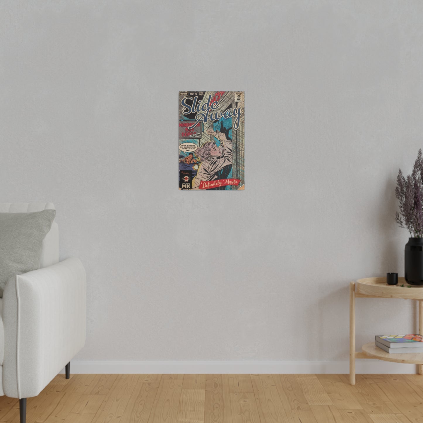 Oasis - Slide Away - Matte Canvas, Stretched, 0.75"