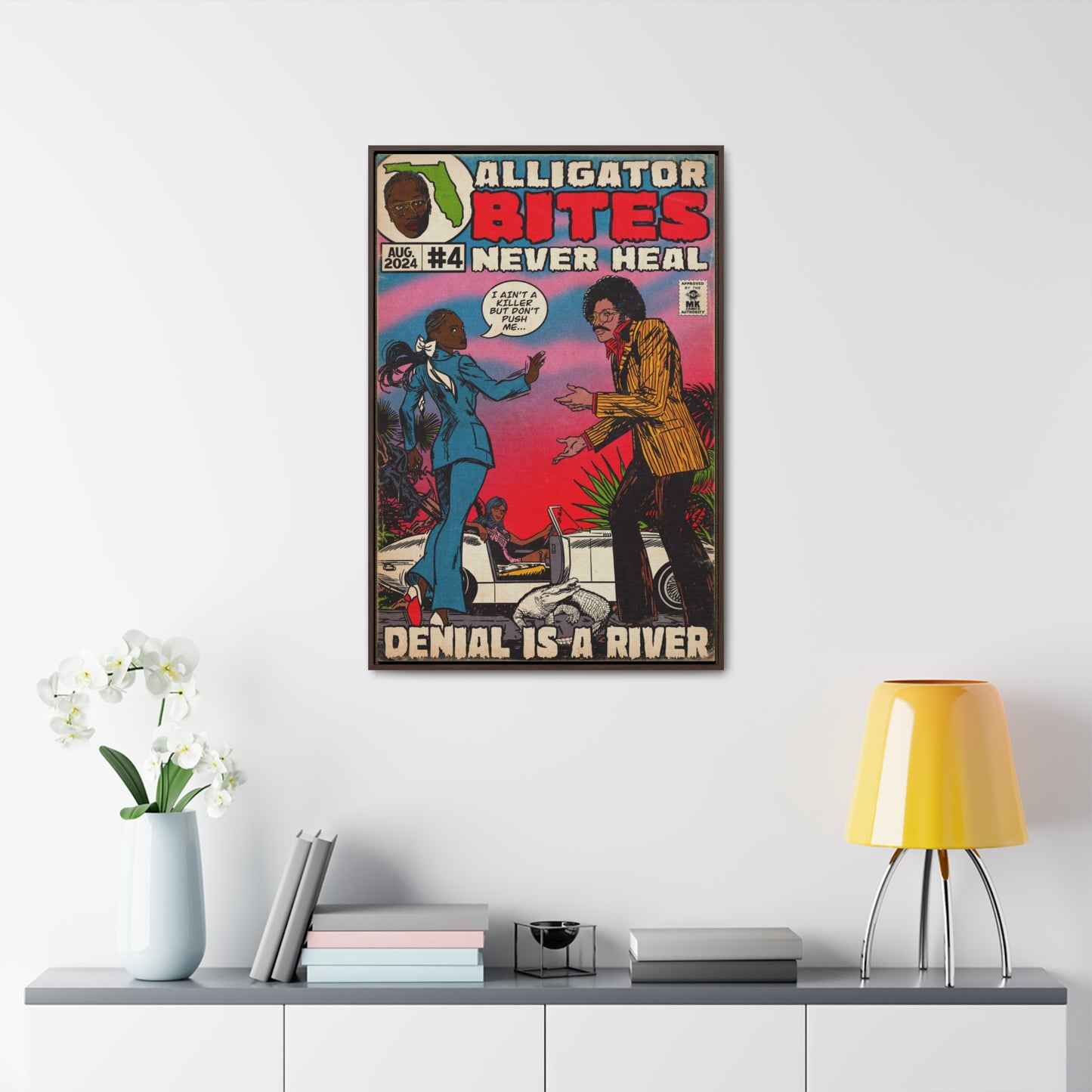 Doechii - Denial is a River - Alligator Bites - Gallery Canvas Wraps, Vertical Frame