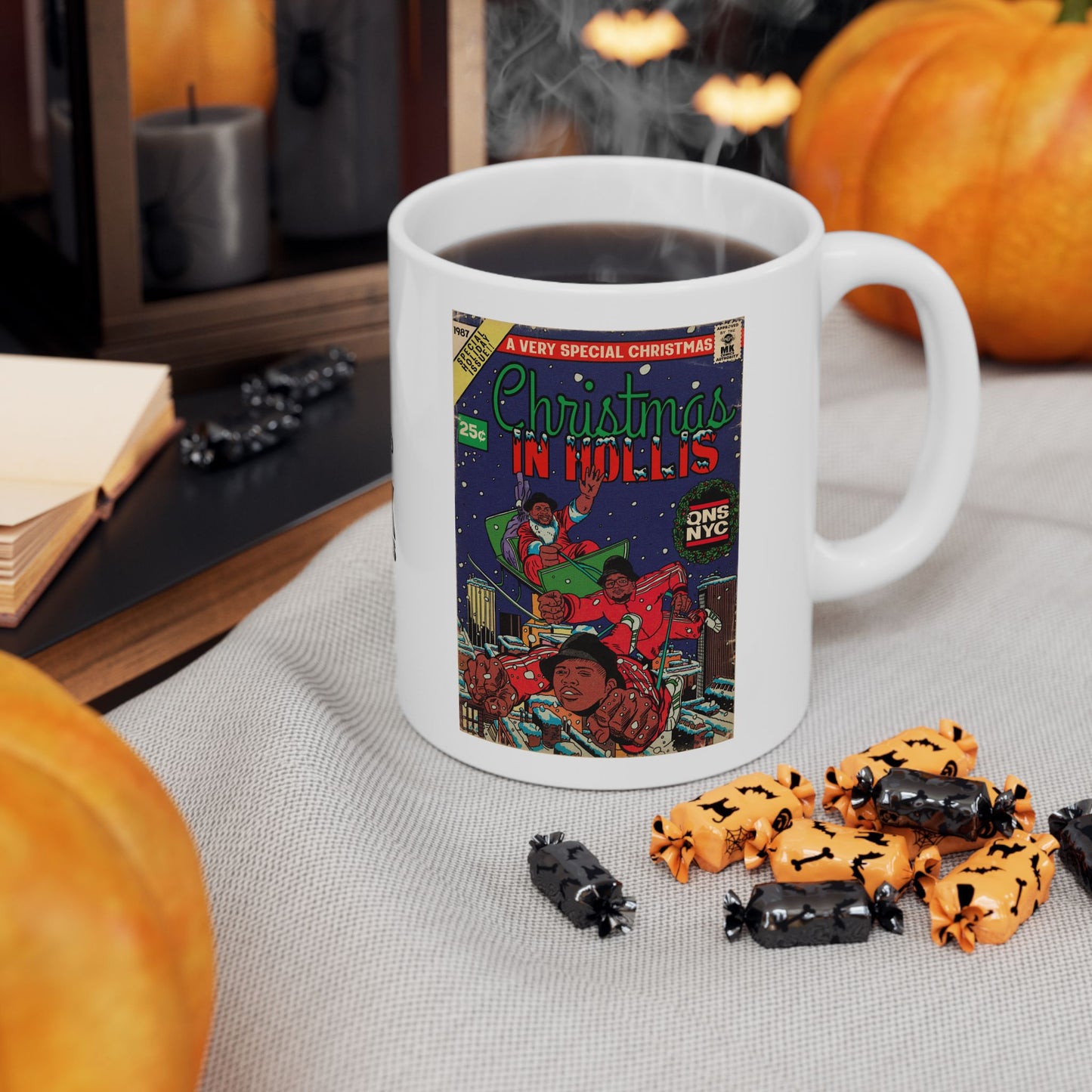 Christmas in Hollis - Ceramic Mug, (11oz, 15oz)