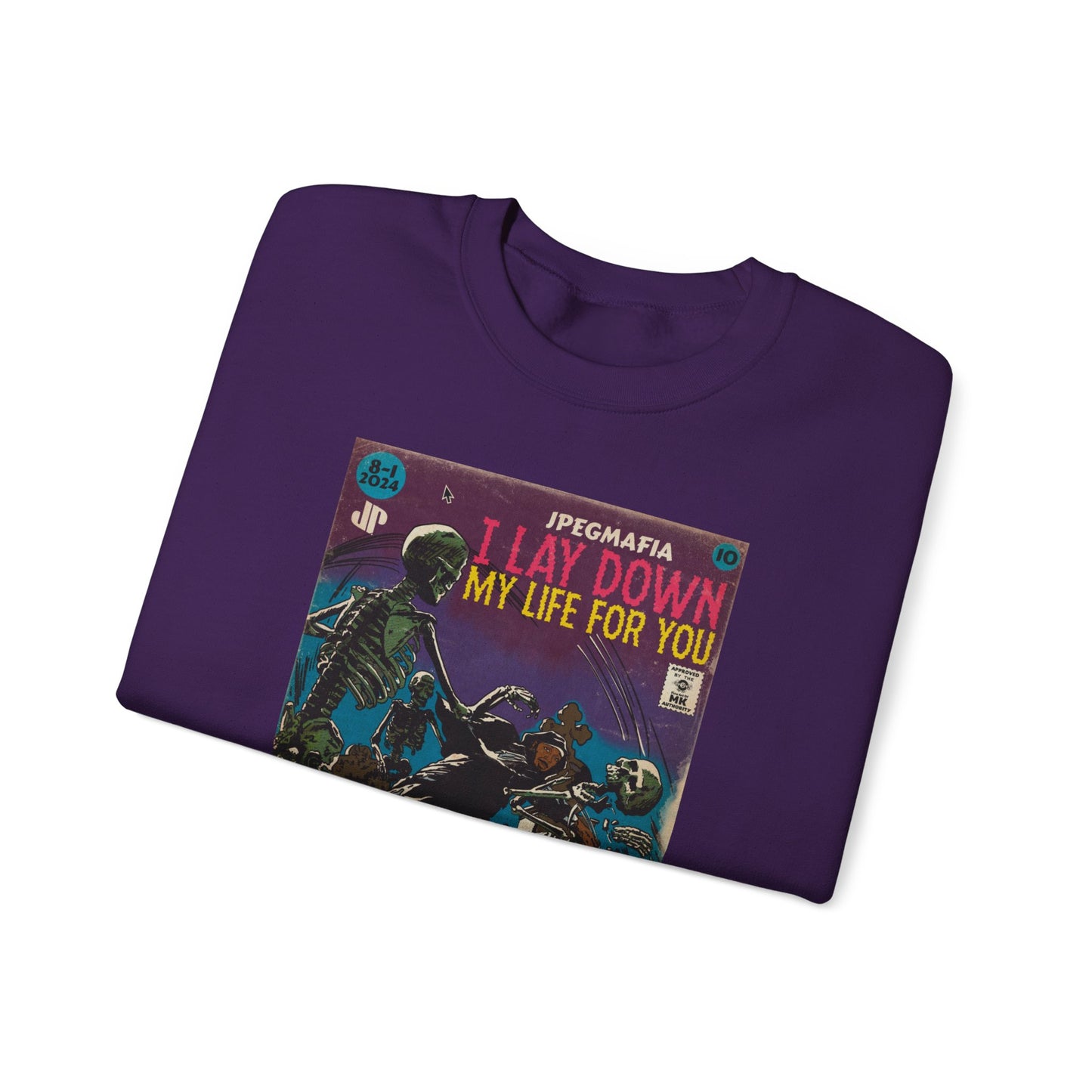 Jpegmafia - I Lay Down My Life For You - Unisex Heavy Blend™ Crewneck Sweatshirt