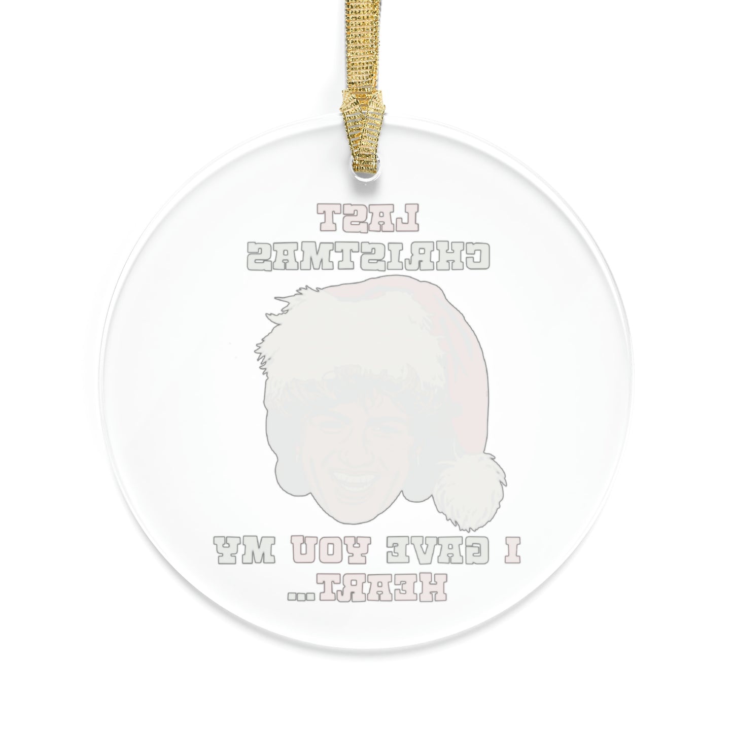 George Michael - WHAM Christmas - Acrylic Ornaments