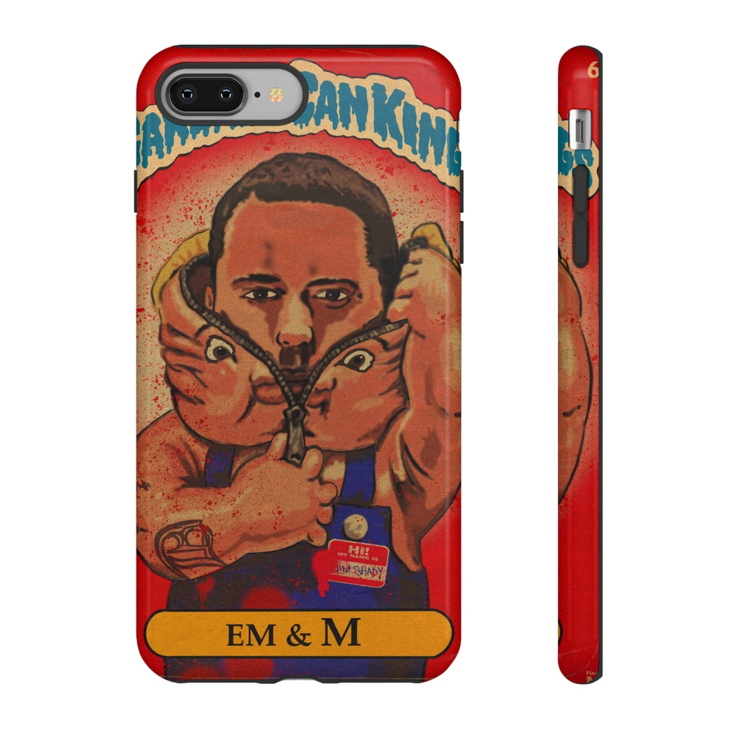 Em & M - Garbage Can Kings - Eminem - Tough Phone Cases