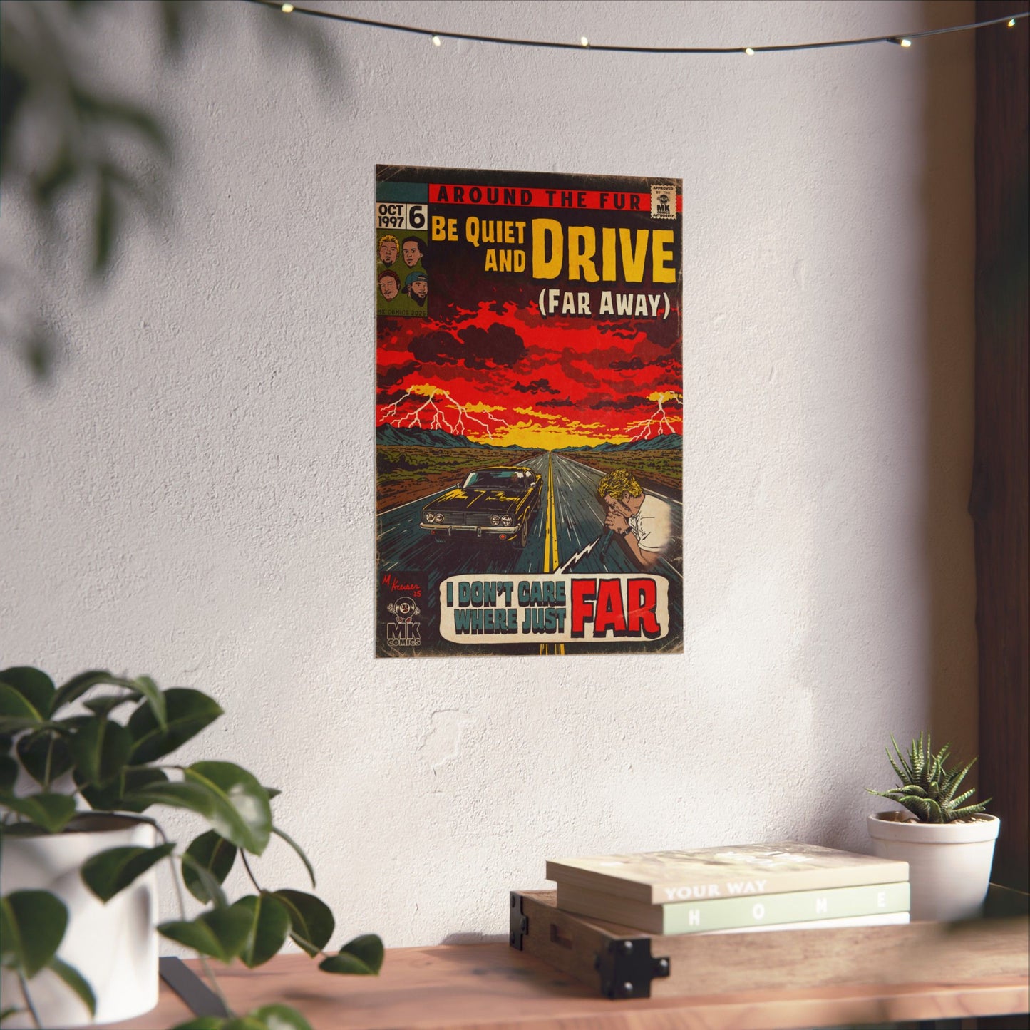 Be Quiet and Drive - Matte Vertical Posters